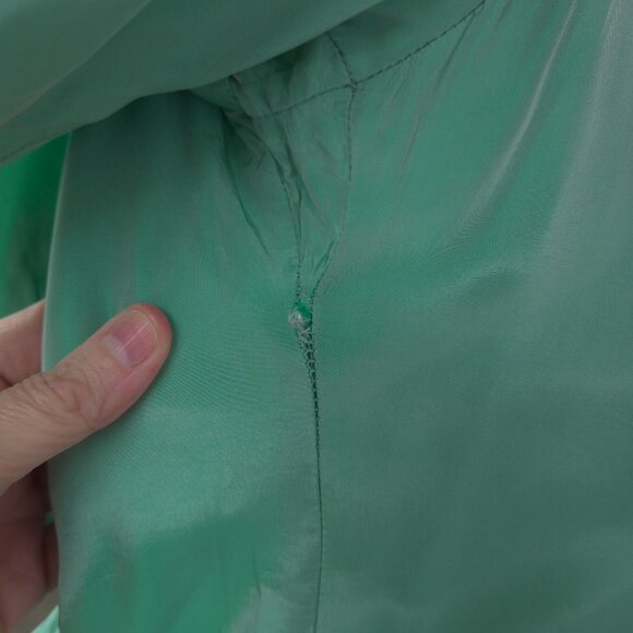 Vintage 1950s Aqua Mint Evening Gown – Custom Couture Style - Picture 11 of 13
